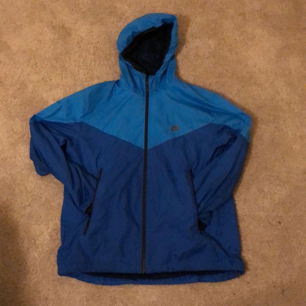 Blue Nike Windbreaker